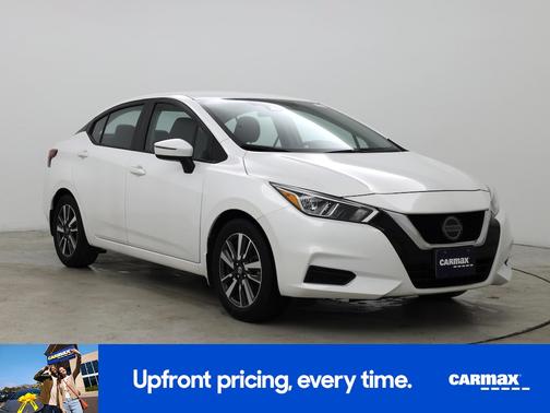 White 2020 Nissan Versa SV