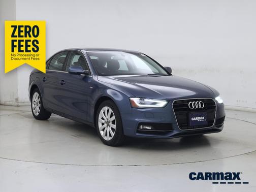 Blue 2015 Audi A4 Premium
