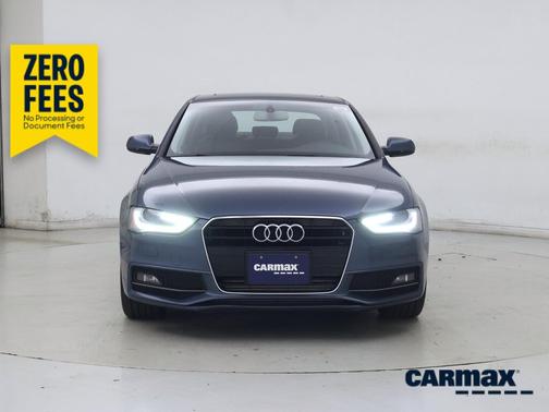 Blue 2015 Audi A4 Premium