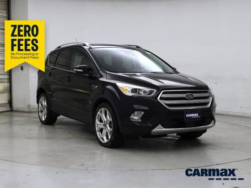 Black 2019 Ford Escape Titanium