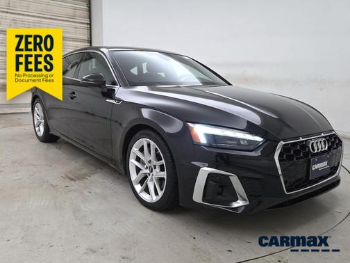 Black 2024 Audi A5 Sportback S-Line Premium Plus