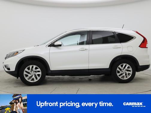 White 2015 Honda CR-V EX-L