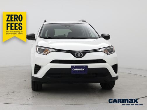White 2017 Toyota RAV4 LE