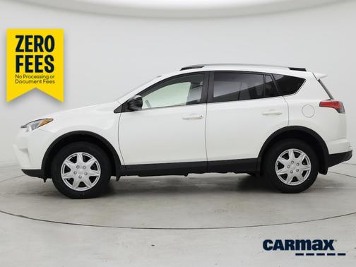 White 2017 Toyota RAV4 LE