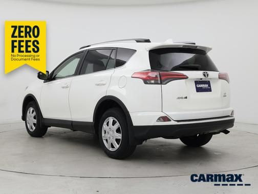 White 2017 Toyota RAV4 LE