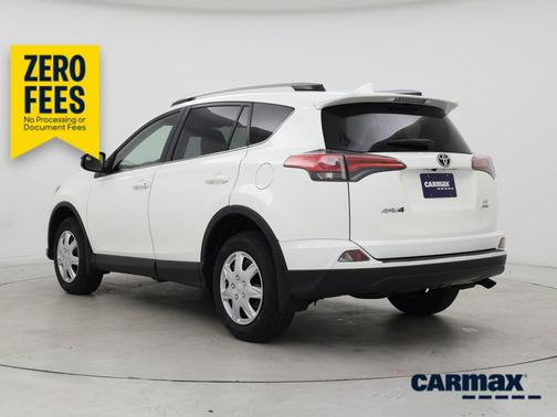 White 2017 Toyota RAV4 LE