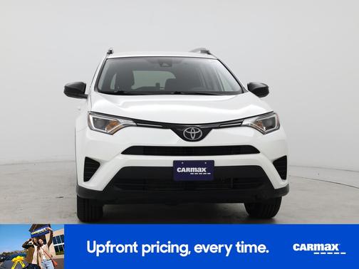 White 2017 Toyota RAV4 LE