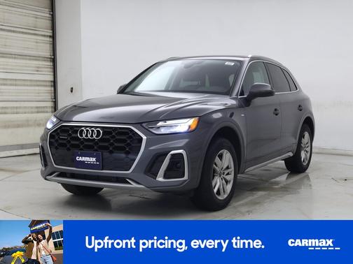 Gray 2022 Audi Q5 S-Line Premium