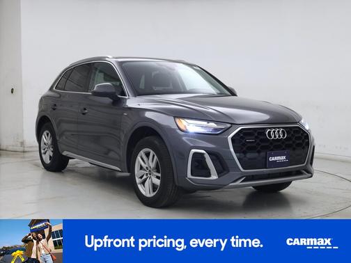 Gray 2022 Audi Q5 S-Line Premium