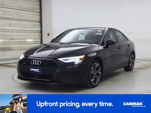 Black 2022 Audi A3 Premium Plus