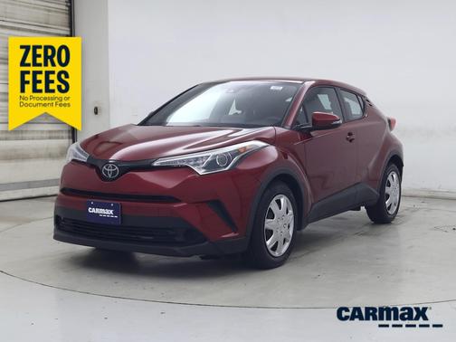 Red 2019 Toyota C-HR LE