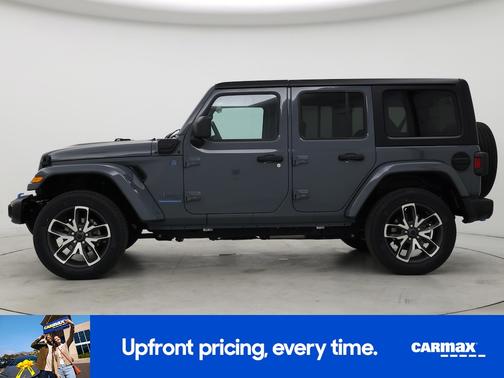 Gray 2024 Jeep Wrangler 4xe Sport S