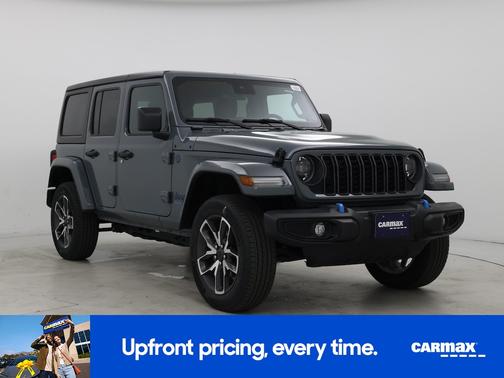 Gray 2024 Jeep Wrangler 4xe Sport S