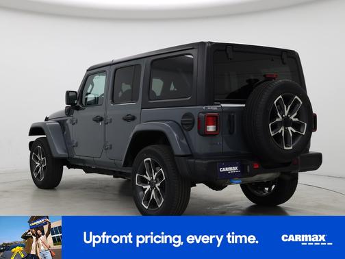 Gray 2024 Jeep Wrangler 4xe Sport S