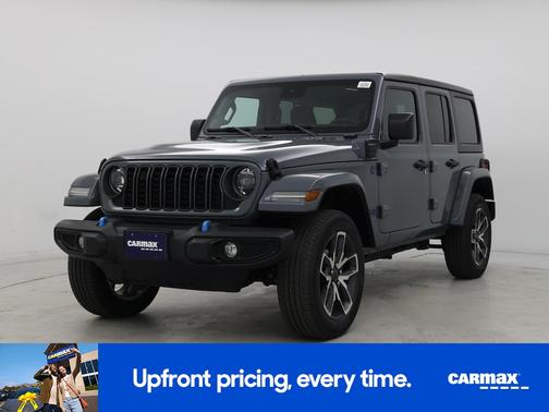 Gray 2024 Jeep Wrangler 4xe Sport S