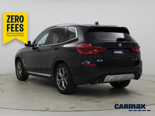 Black 2021 BMW X3 XDrive30i
