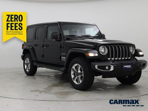 Black 2022 Jeep Wrangler Unlimited Sahara