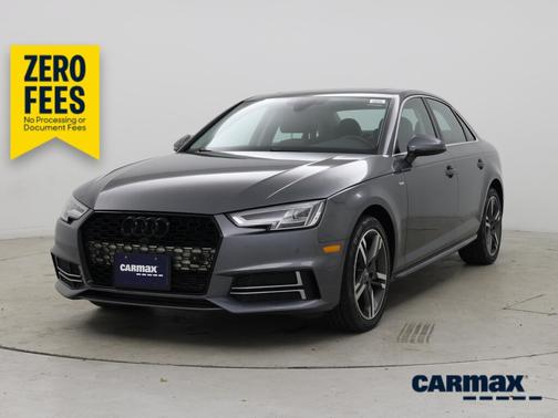 Gray 2018 Audi A4 Premium Plus