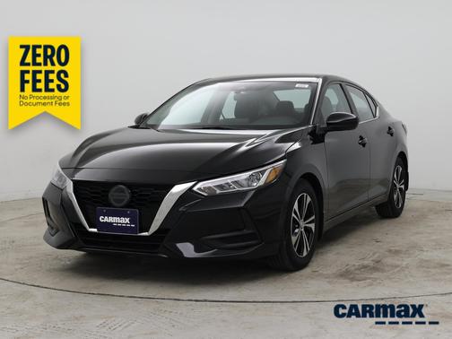 Black 2022 Nissan Sentra SV