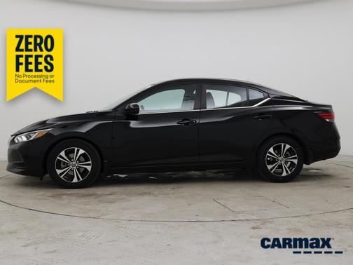 Black 2022 Nissan Sentra SV
