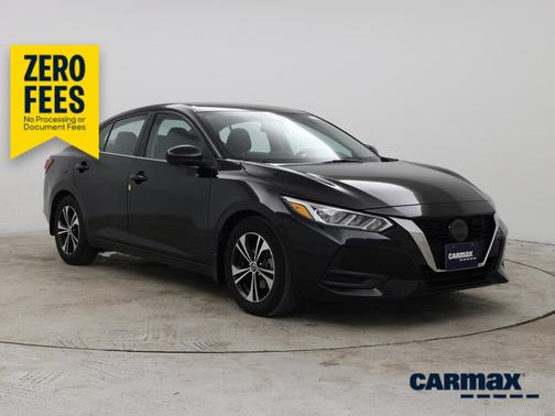 Black 2022 Nissan Sentra SV