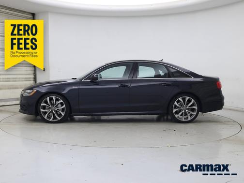 Blue 2015 Audi A6 Prestige