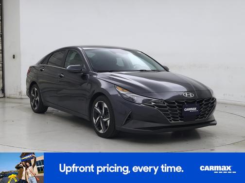 Gray 2021 Hyundai ELANTRA SEL