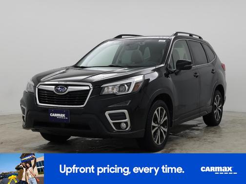 Black 2020 Subaru Forester Limited