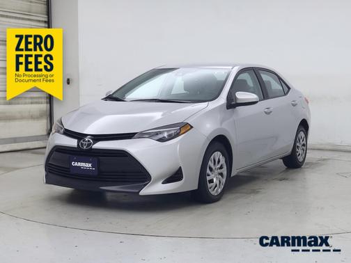 Silver 2018 Toyota Corolla LE