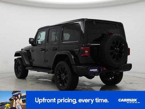 Black 2021 Jeep Wrangler Unlimited Sahara High Altitude