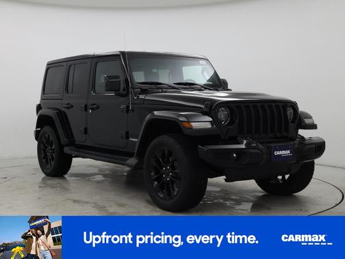Black 2021 Jeep Wrangler Unlimited Sahara High Altitude