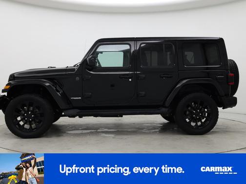 Black 2021 Jeep Wrangler Unlimited Sahara High Altitude