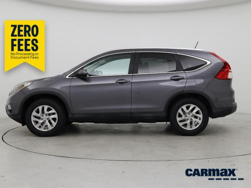 Gray 2015 Honda CR-V EX-L