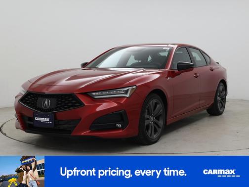 Red 2021 Acura TLX SH-AWD A-Spec