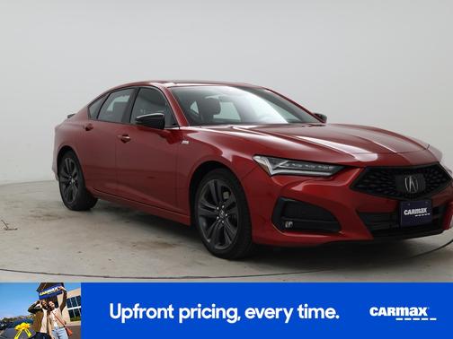 Red 2021 Acura TLX SH-AWD A-Spec