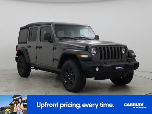 Gray 2023 Jeep Wrangler Unlimited Sport