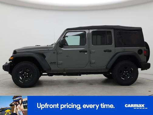 Gray 2023 Jeep Wrangler Unlimited Sport