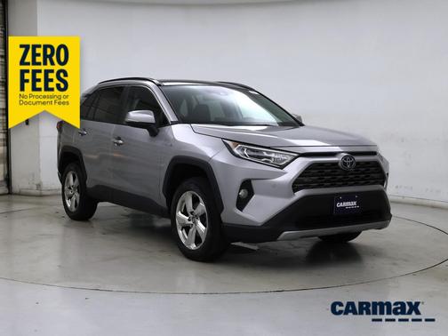 Silver 2021 Toyota RAV4 Hybrid Limited