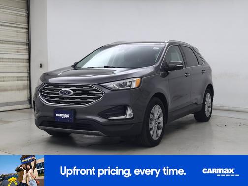 Gray 2019 Ford Edge Titanium