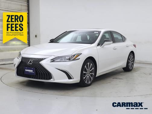 White 2019 Lexus ES 350 Luxury