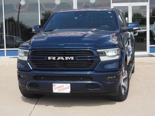 Blue 2022 RAM 1500 Laramie