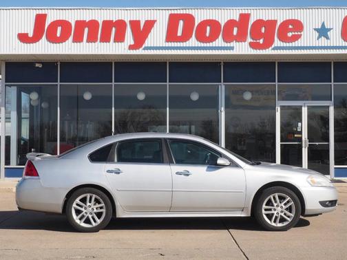 Silver 2013 Chevrolet Impala LTZ