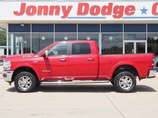 Red 2022 RAM 2500 Laramie