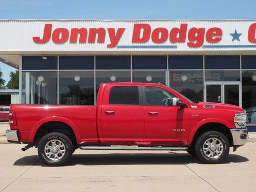 Red 2022 RAM 2500 Laramie