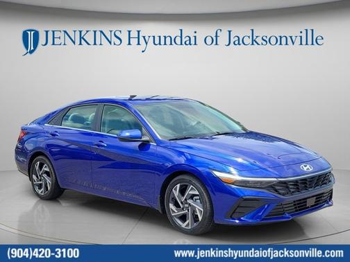 Blue 2025 Hyundai ELANTRA Limited