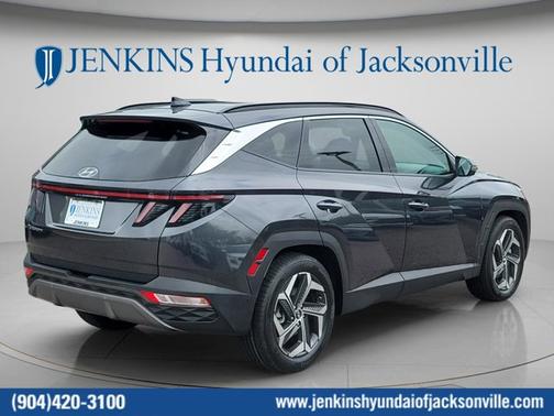 Gray 2023 Hyundai TUCSON Limited