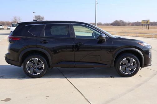 Black 2025 Nissan Rogue SV