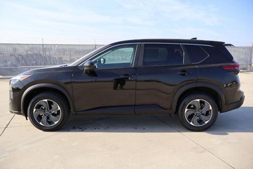 Black 2025 Nissan Rogue SV