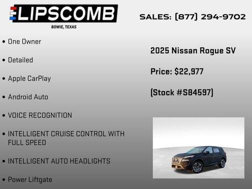 2025 Nissan Rogue SV
