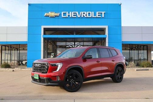 Volcanic Red 2026 GMC Acadia Elevation
